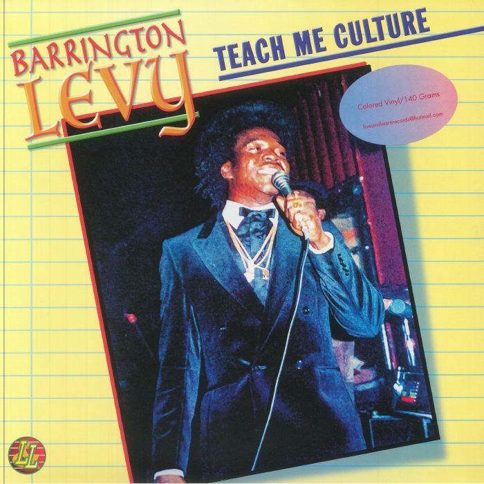 LEVY, BARRINGTON - TEACH ME CULTURE