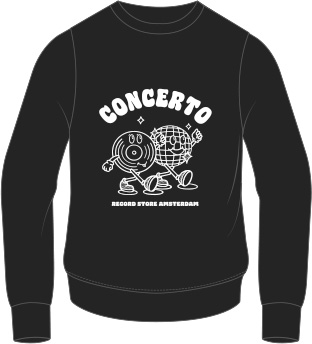 CONCERTO - CONCERTO SWEATER (SMILEYS) -XLARGE-