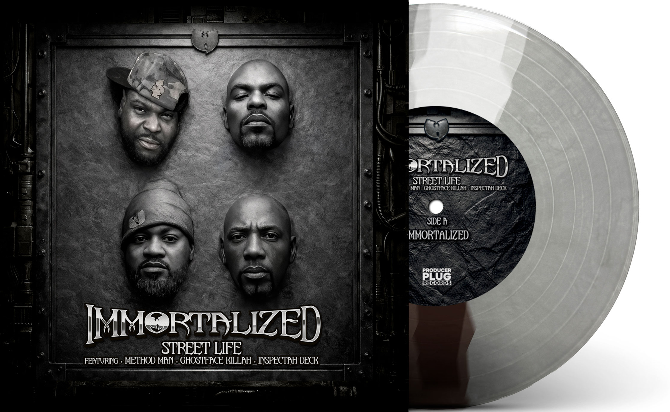 STREETLIFE FEAT METHOD MAN, INSPECTAH DECK & GHOSTFACE KILLAH - IMMORTALIZED -LIMITED DELUXE EDITION COLOURED VINYL-