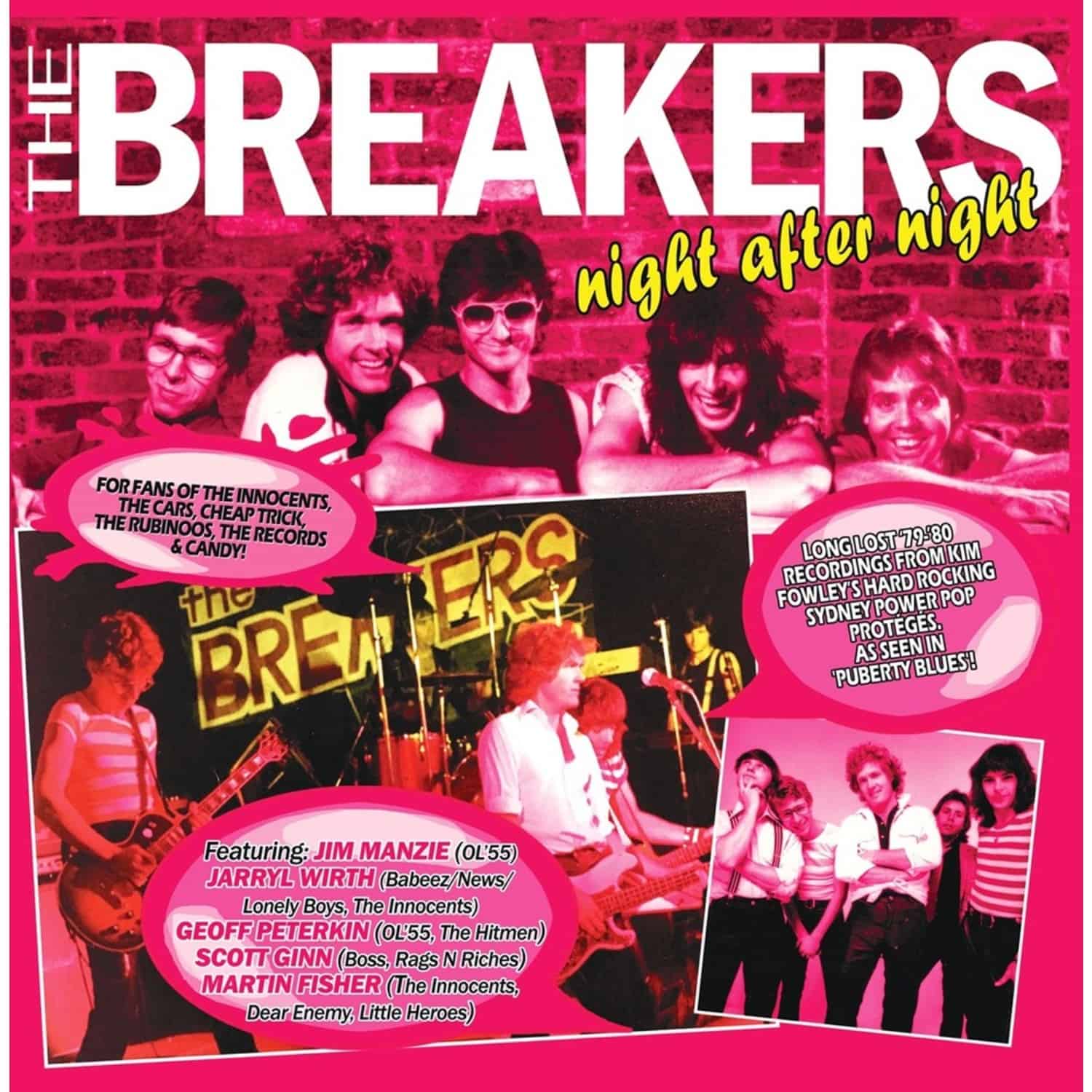 BREAKERS - NIGHT AFTER NIGHT (HOT PINK) [RSD26]