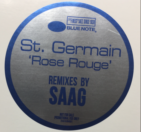 ST. GERMAIN - ROSE ROUGE (SAAG REMIXES) -TRANSPARENT VINYL-
