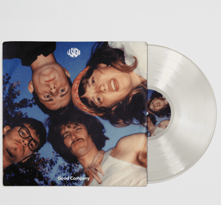L.A. SAGNE - GOOD COMPANY -WIT VINYL-