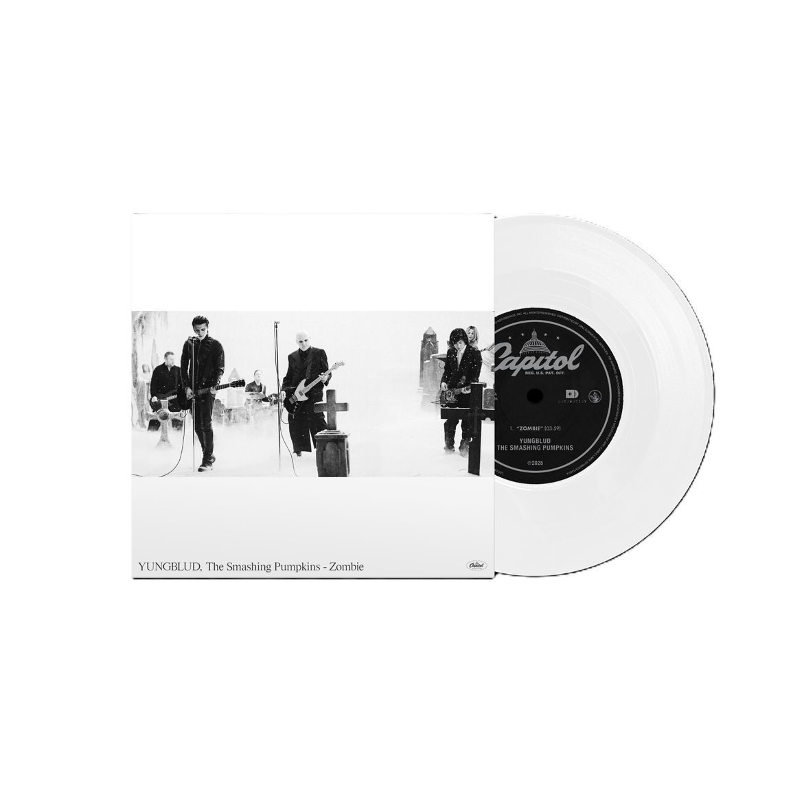 YUNGBLUD & SMASHING PUMPKINS - ZOMBIE -WHITE VINYL-