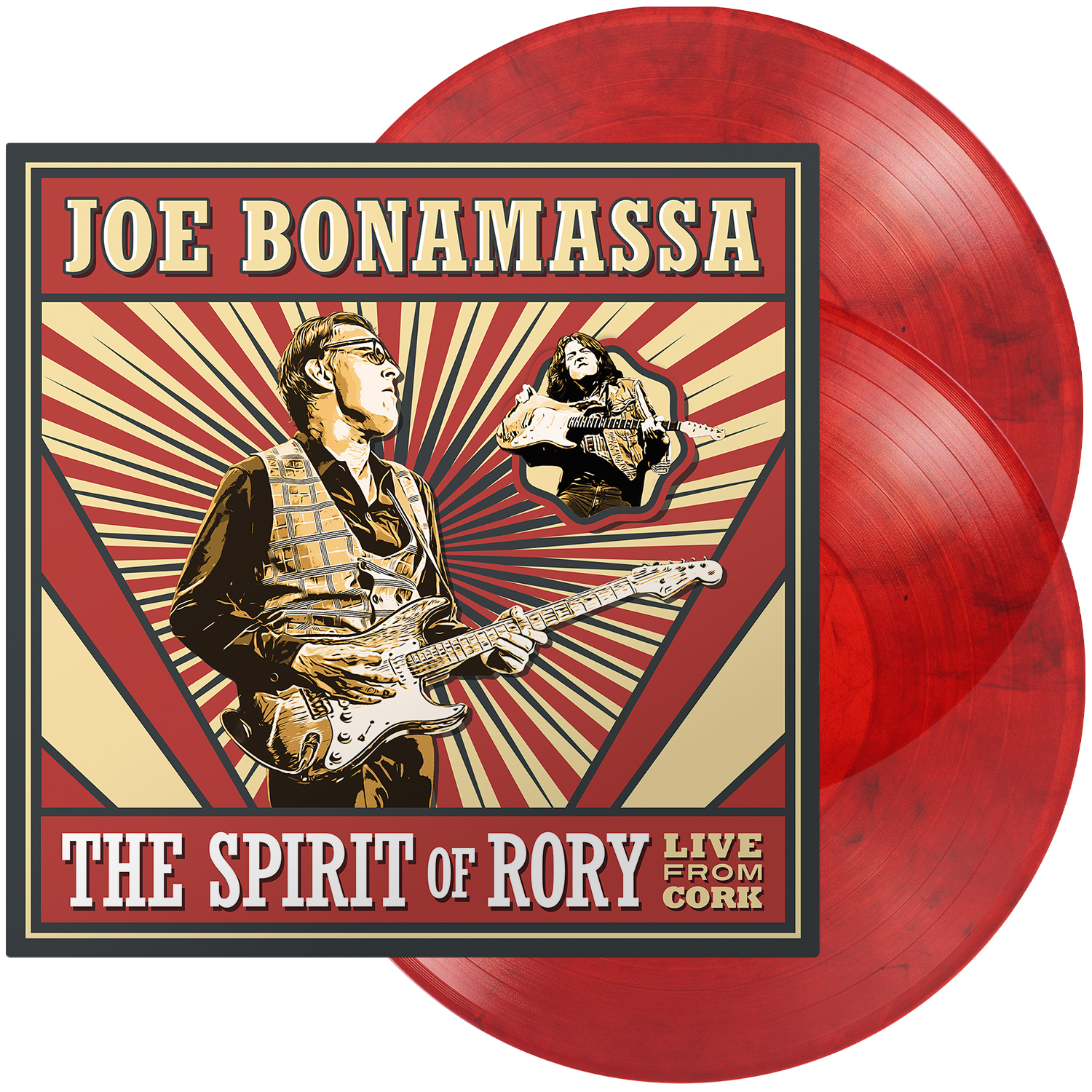 BONAMASSA, JOE - THE SPIRIT OF RORY - LIVE FROM CORK -COLOURED-