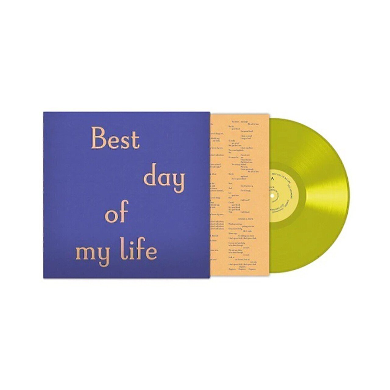 ODELL, TOM - BEST DAY OF MY LIFE -YELLOW COLOURED-