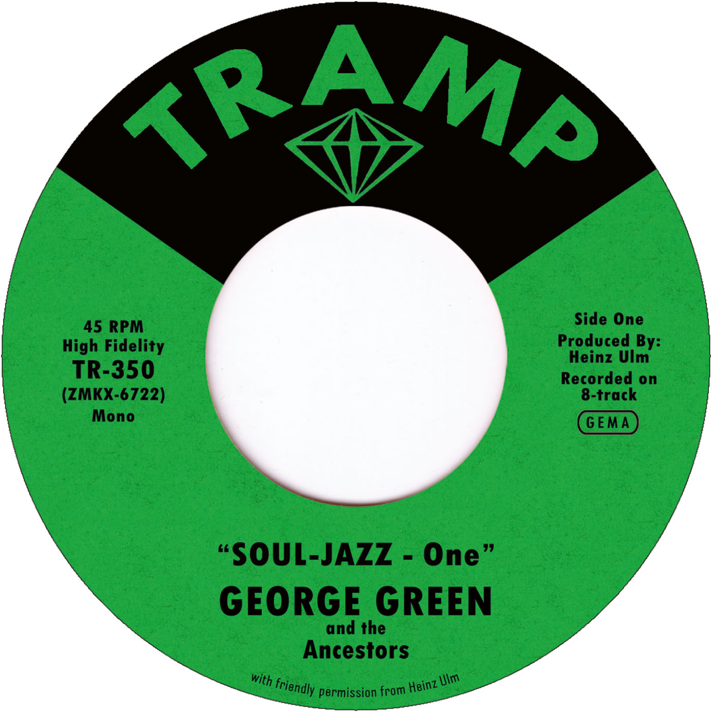 GREEN, GEORGE & ANCESTORS - SOUL-JAZZ ONE