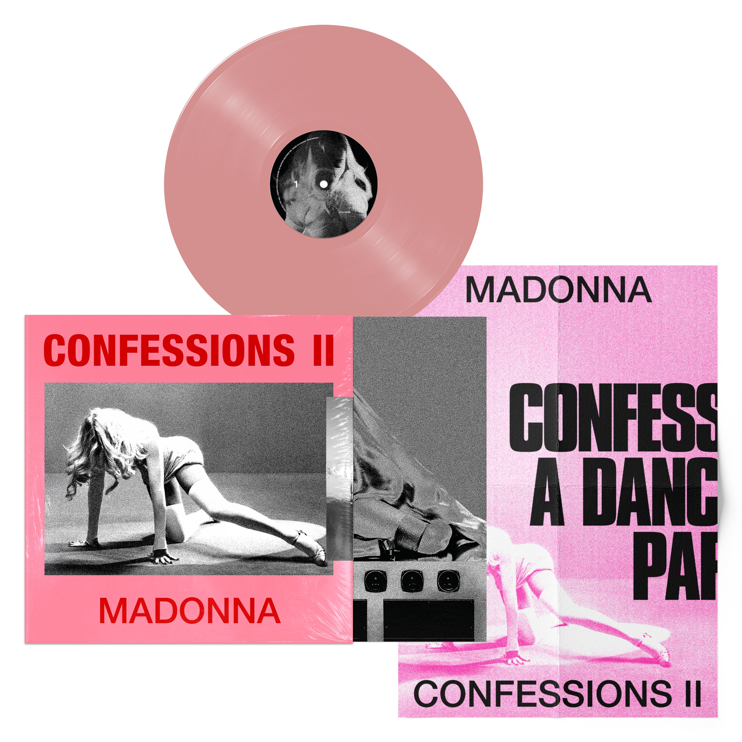 MADONNA - CONFESSIONS II -BABY PINK CONCERTO EXCLUSIVE-
