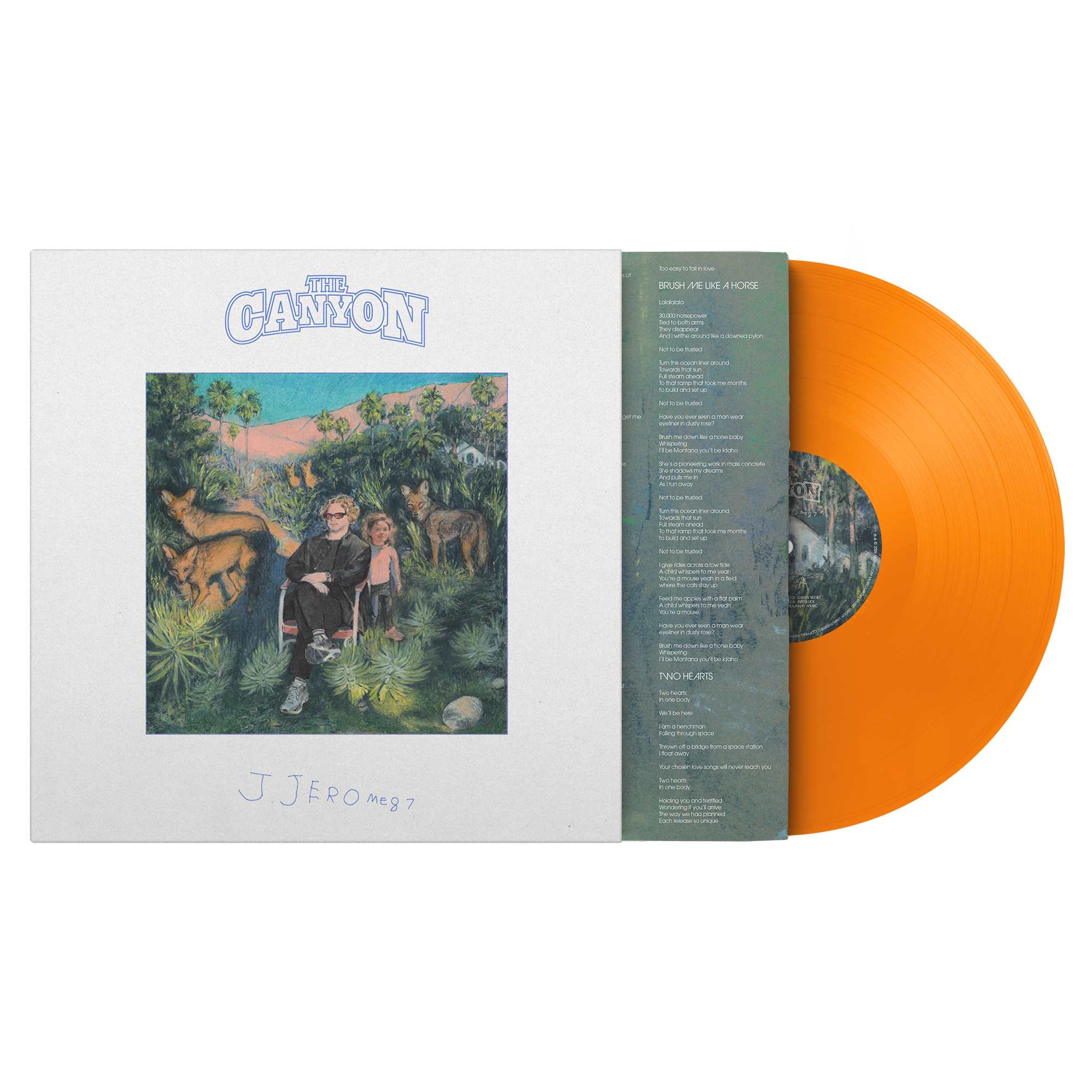 JJEROME87 - THE CANYON -ORANGE VINYL-