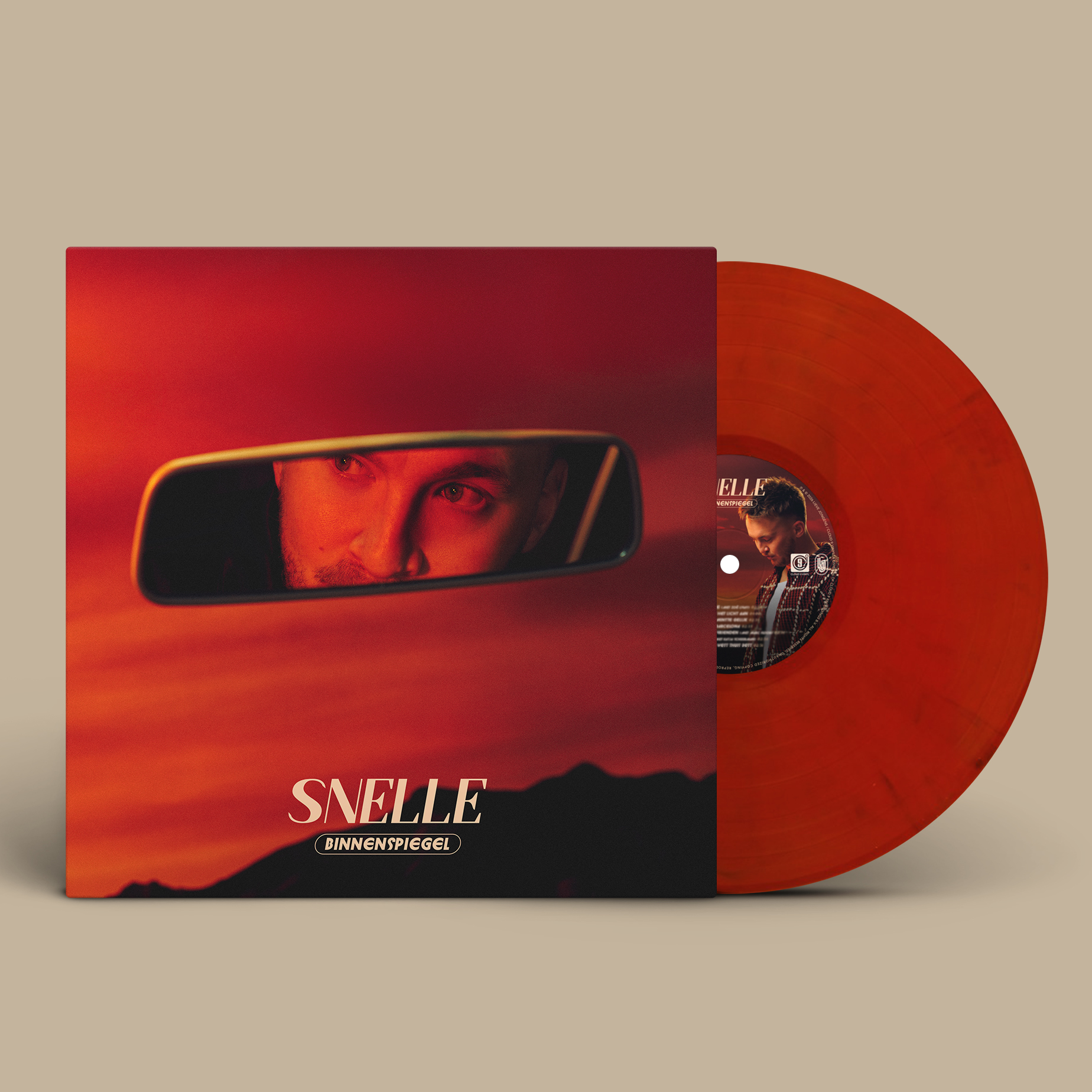 SNELLE - BINNENSPIEGEL -ROOD VINYL-