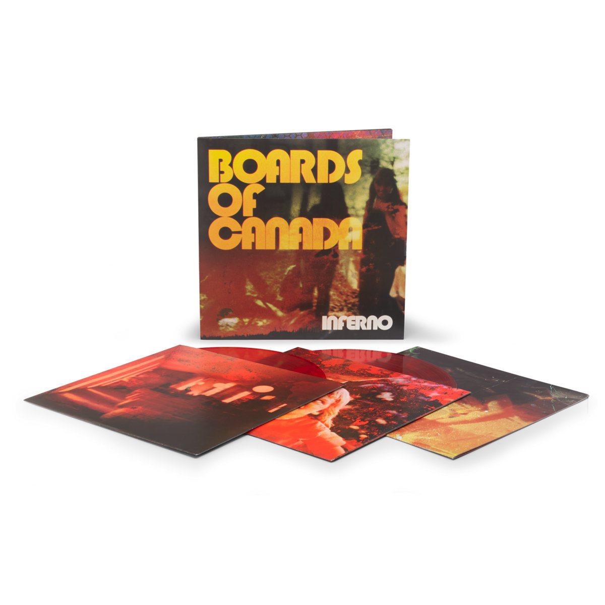 BOARDS OF CANADA - INFERNO -TRANSPARENT RED VINYL-