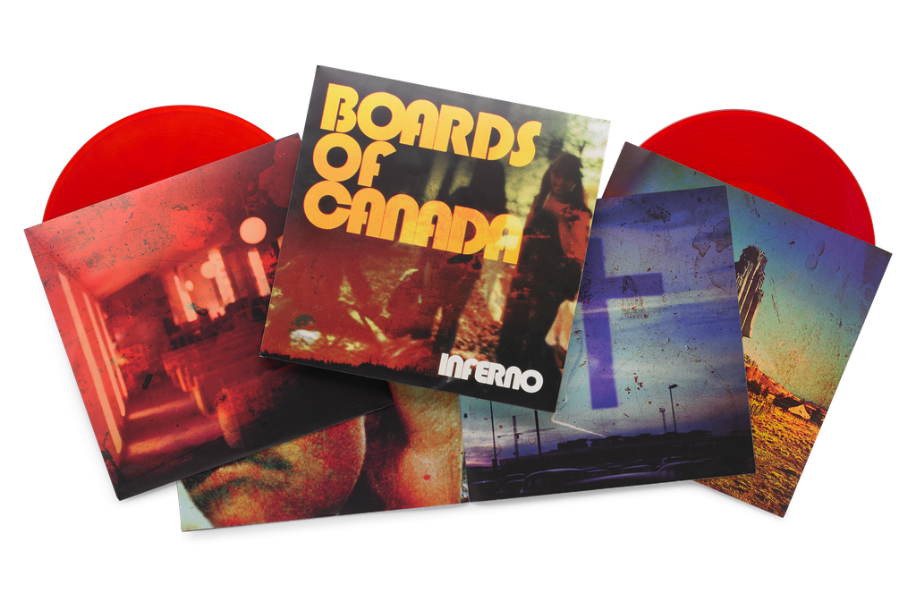 BOARDS OF CANADA - INFERNO -TRANSPARENT RED VINYL-