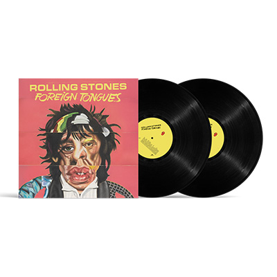 ROLLING STONES - FOREIGN TONGUES -BLACK VINYL-