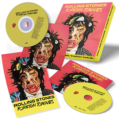 ROLLING STONES - FOREIGN TONGUES -CD/BLU RAY-