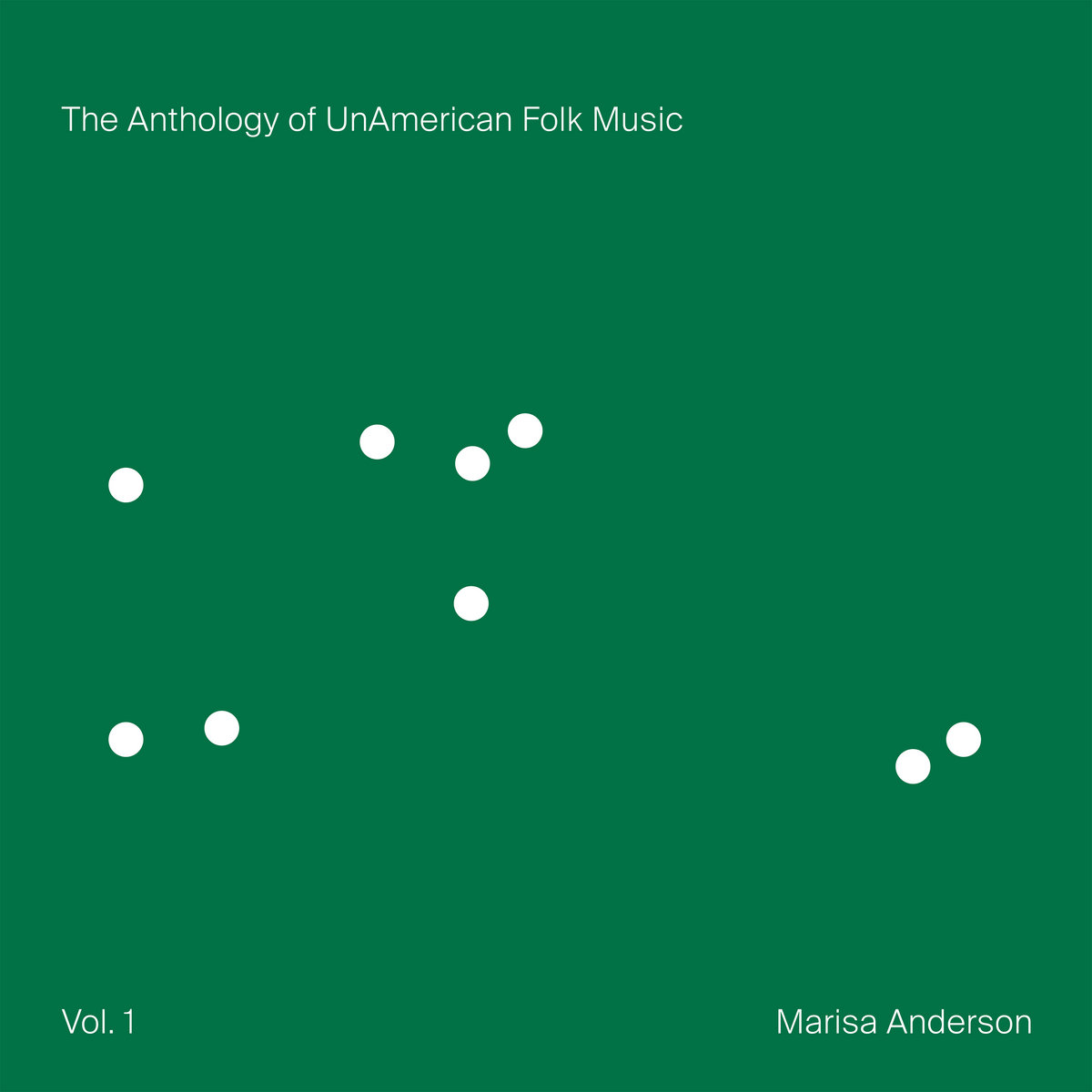 ANDERSON, MARISA - THE ANTHOLOGY OF UNAMERICAN FOLK MU