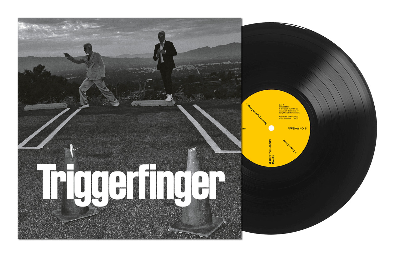 TRIGGERFINGER - TARMAC -ZWART VINYL-