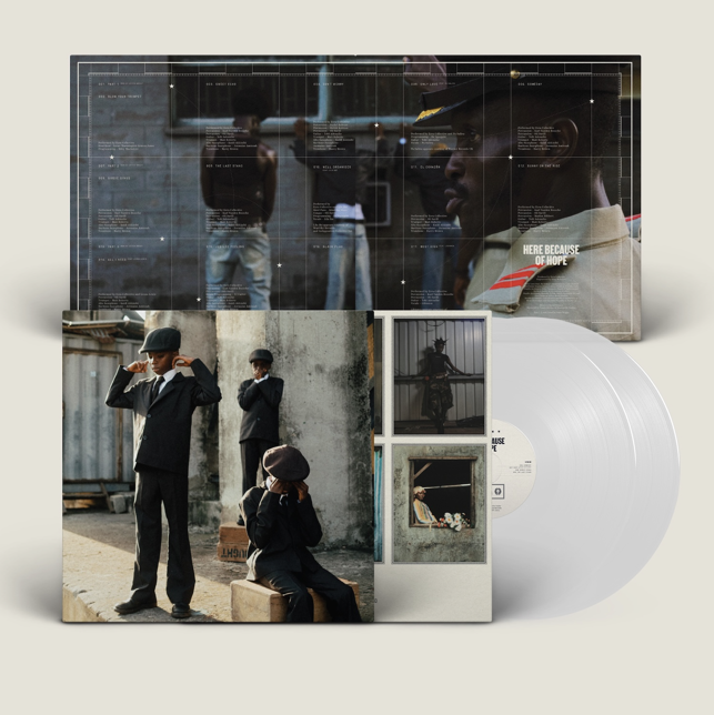 EZRA COLLECTIVE - HERE BECAUSE OF HOPE -WHITE VINYL-