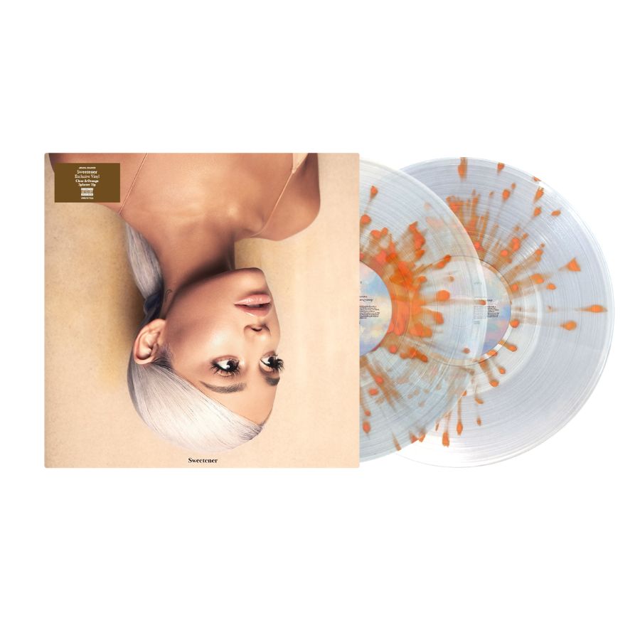 GRANDE, ARIANA - SWEETNER -CLEAR & ORANGE VINYL-