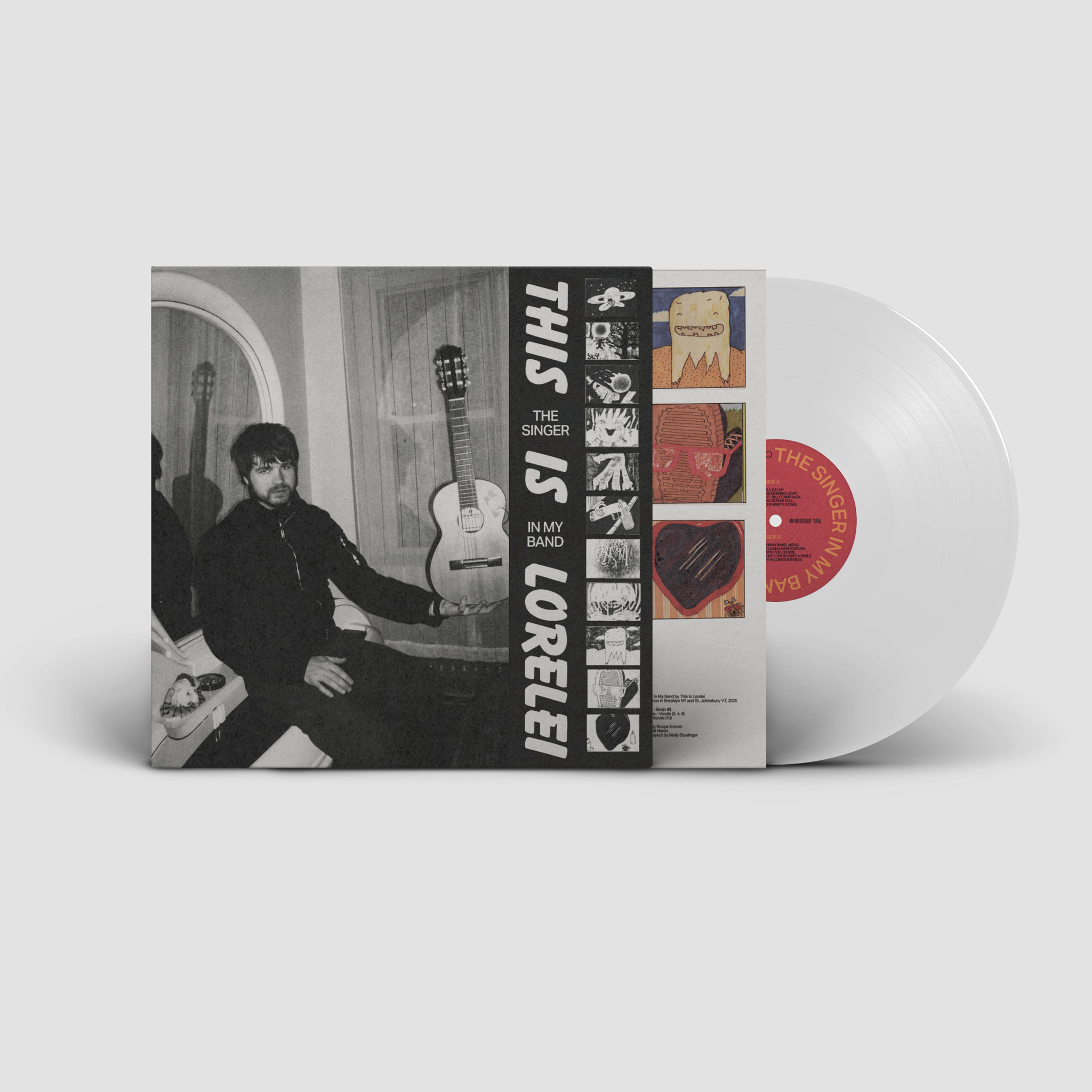 THIS IS LORELEI - THE SINGER IN MY BAND -WHITE VINYL-