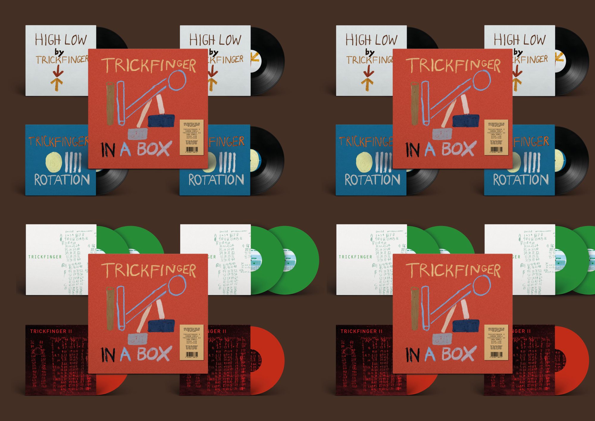 FRUSCIANTE, JOHN - PRESENTS TRICKFINGER - IN A BOX (5LP)