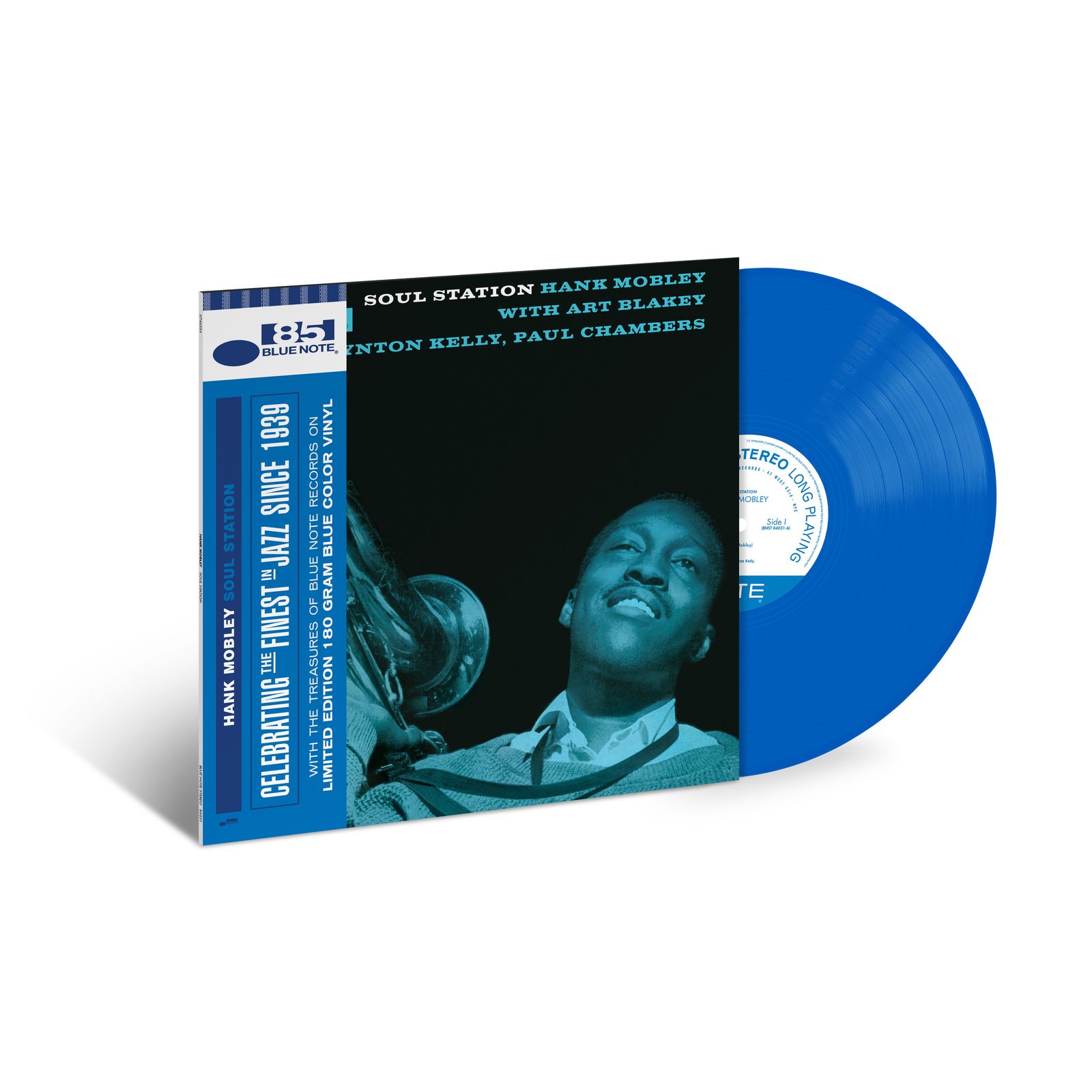 MOBLEY, HANK - SOUL STATION -BLUE VINYL-