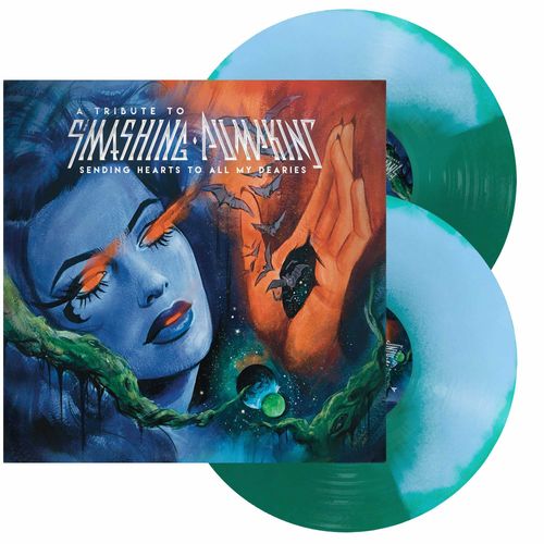SMASHING PUMPKINS (TRIBUTE) - SENDING HEARTS TO ALL MY DEARIES -BABY BLUE + GREEN-