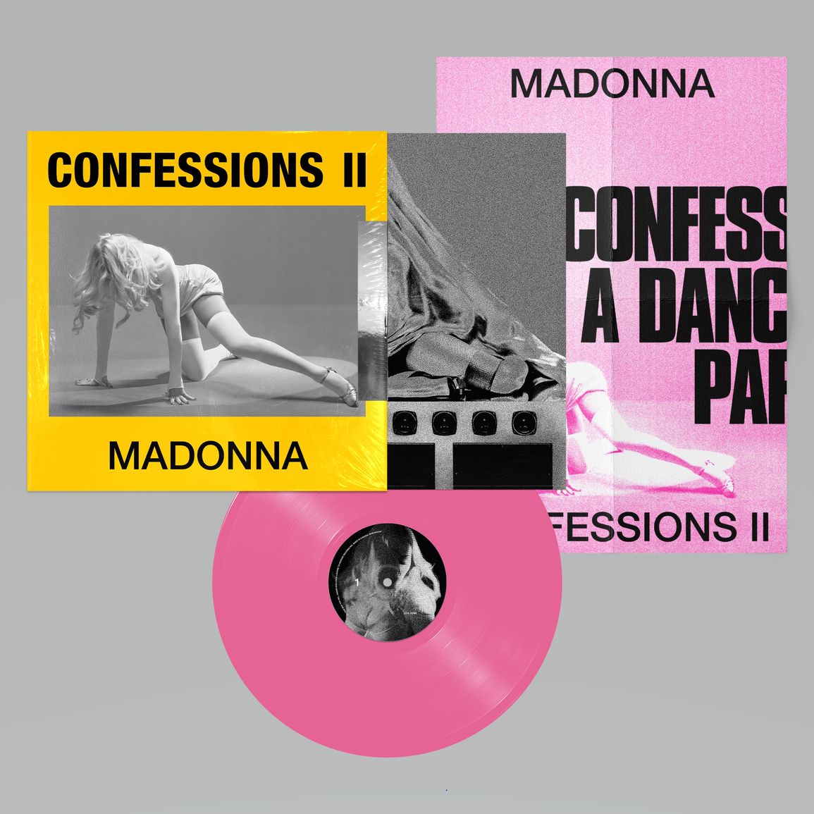 MADONNA - CONFESSIONS II -PINK VINYL B&N EDITION-