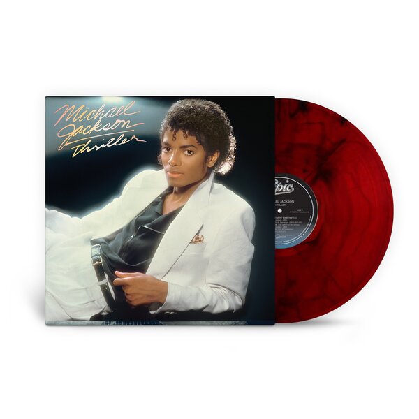 JACKSON, MICHAEL - THRILLER (LIMITED EDITION RED & BLACK MARBLE VINYL) -CO
