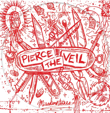 PIERCE THE VEIL - MISADVENTURES -ZOMBIE BRAIN VINYL-