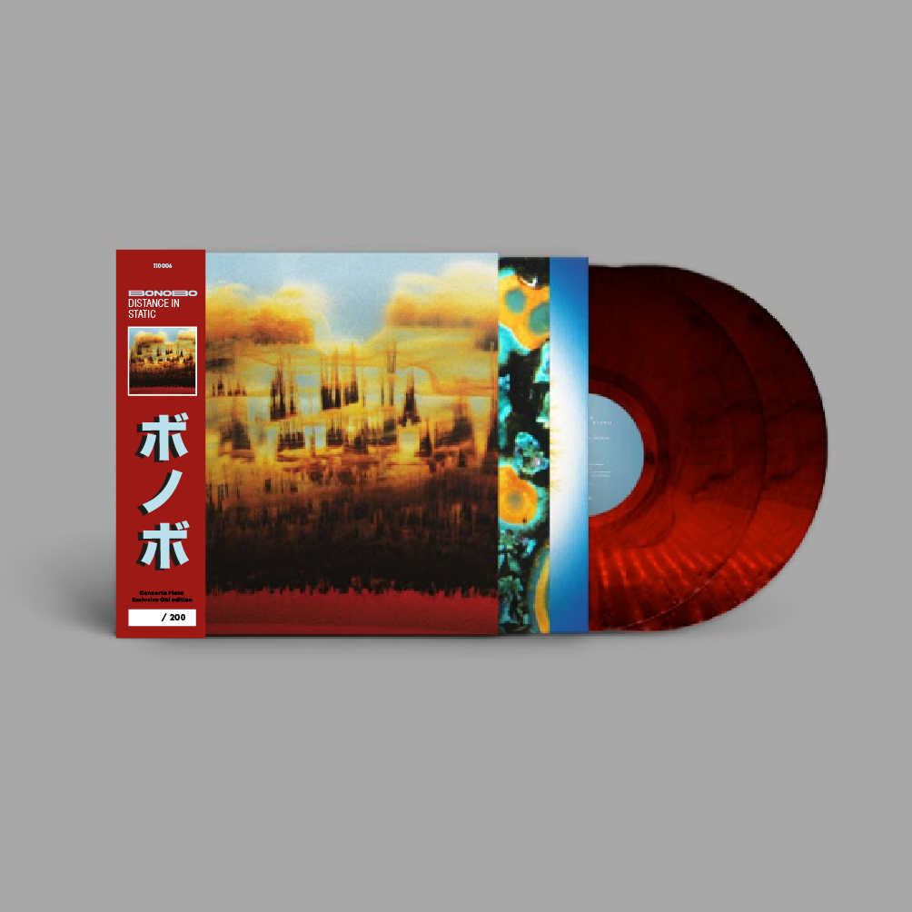 BONOBO - DISTANCE IN STATIC -RED HAZE/EXCLUSIVE-