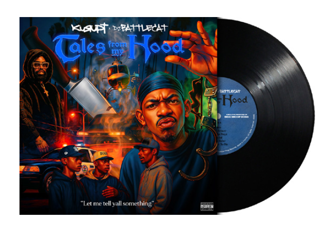 KURUPT + DJ BATTLECAT - TALES FROM MY HOOD -BLACK VINYL-