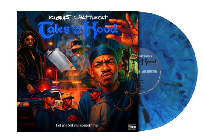 KURUPT + DJ BATTLECAT - TALES FROM MY HOOD -BLUE MARBLE VINYL-