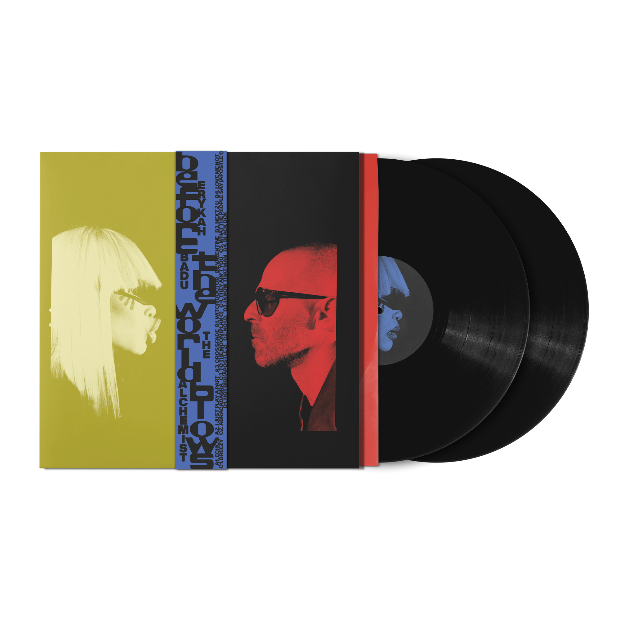 BADU, ERYKAH & THE ALCHEMIST - BEFORE THE WORLD BLOWS (BLACK ECO VINYL)