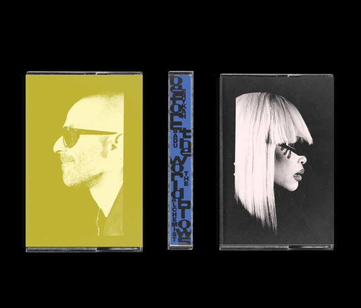 BADU, ERYKAH & THE ALCHEMIST - BEFORE THE WORLD BLOWS (ALCHEMIST ART YELLOW MC)