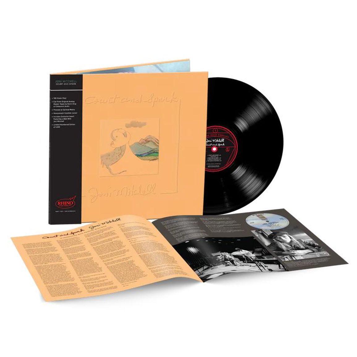 MITCHELL, JONI - COURT & SPARK -RHINO HIGH FIDELITY-