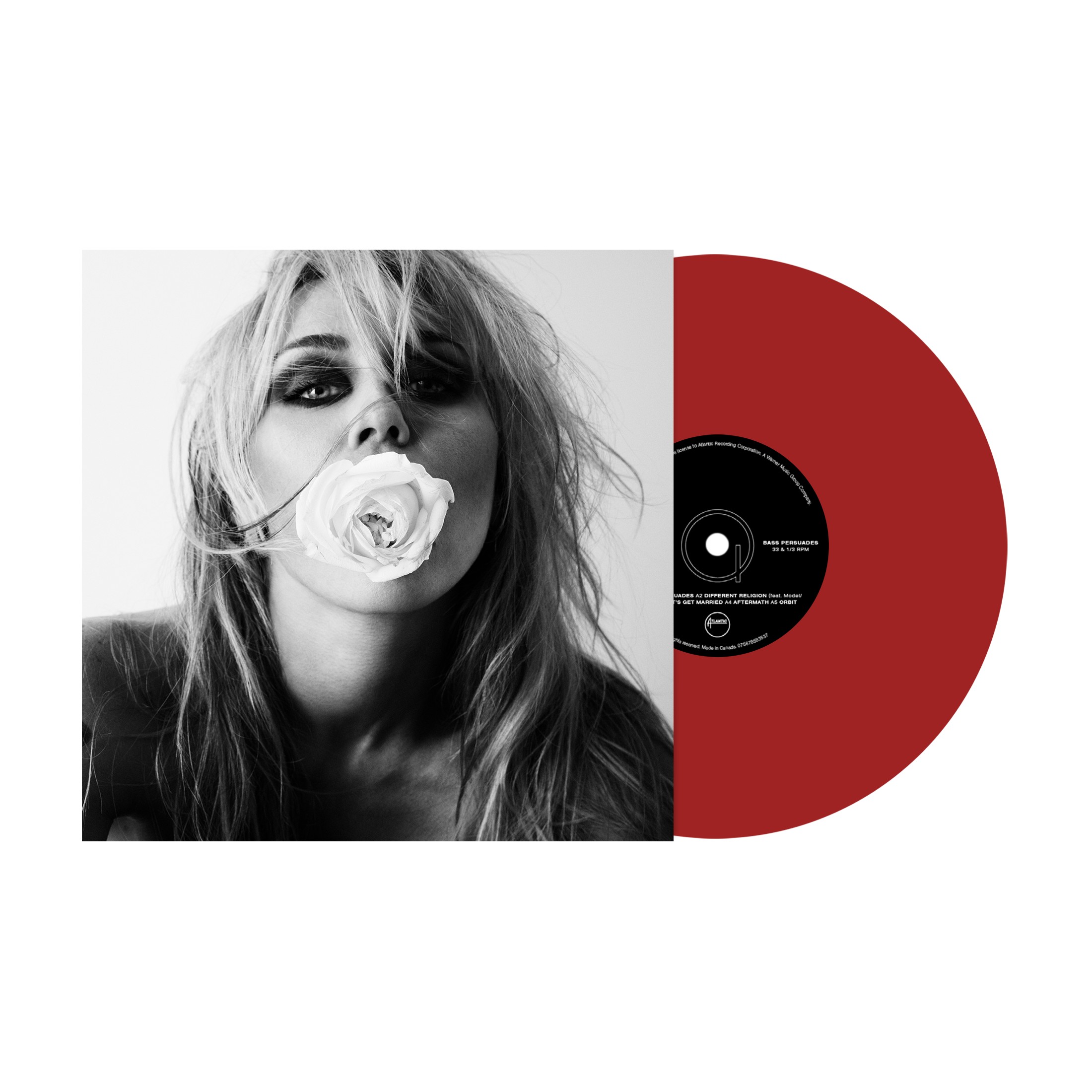 MILEY - BASS PERSUADES -LIPSTICK COLOURED VINYL-