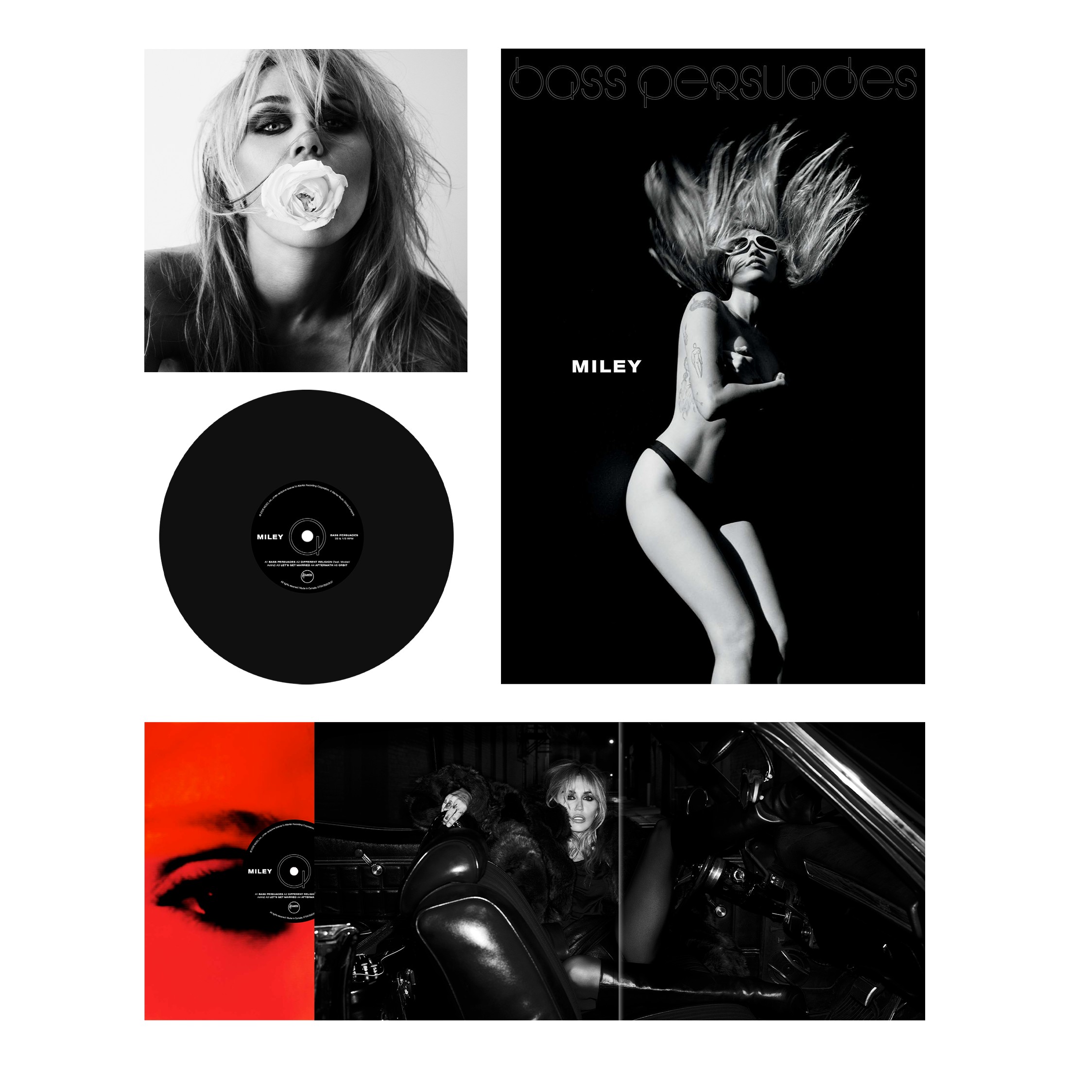 MILEY - BASS PERSUADES (BLACK VINYL)
