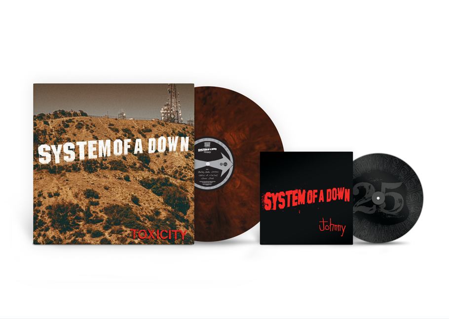 SYSTEM OF A DOWN - TOXICITY: 25TH ANNIVERSARY INDIE BURGUNDY VINYL
