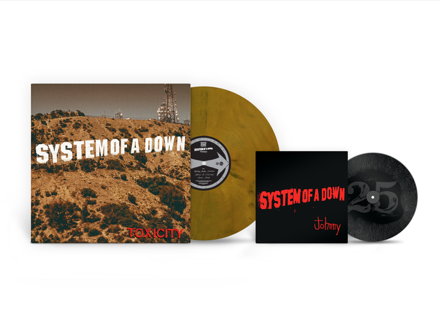 SYSTEM OF A DOWN - TOXICITY: 25TH ANNIVERSARY BROWN MARBLE VINYL