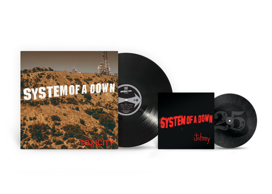 SYSTEM OF A DOWN - TOXICITY: 25TH ANNIVERSARY BLACK VINYL