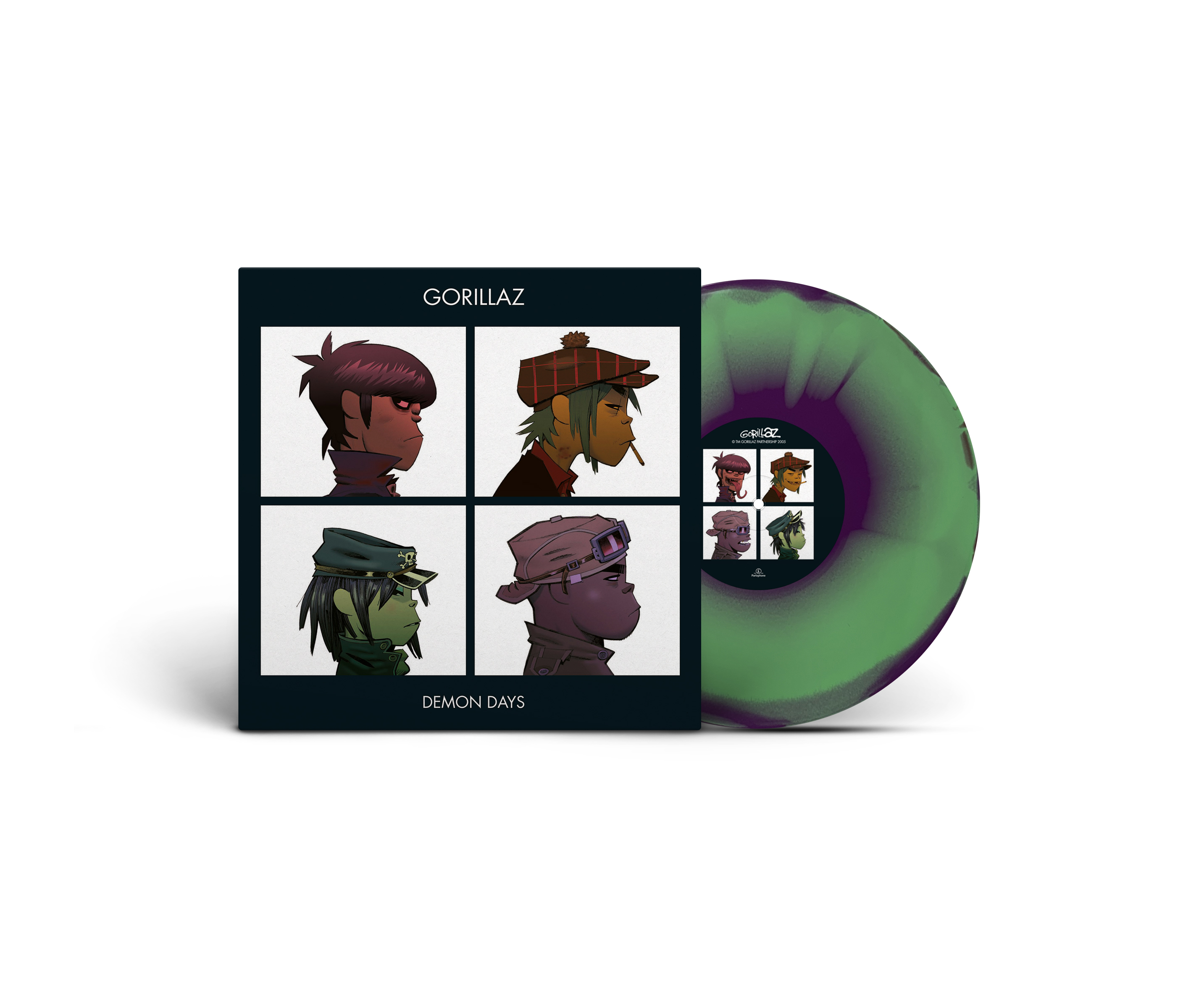GORILLAZ - DEMON DAYS -COLOURED VINYL-
