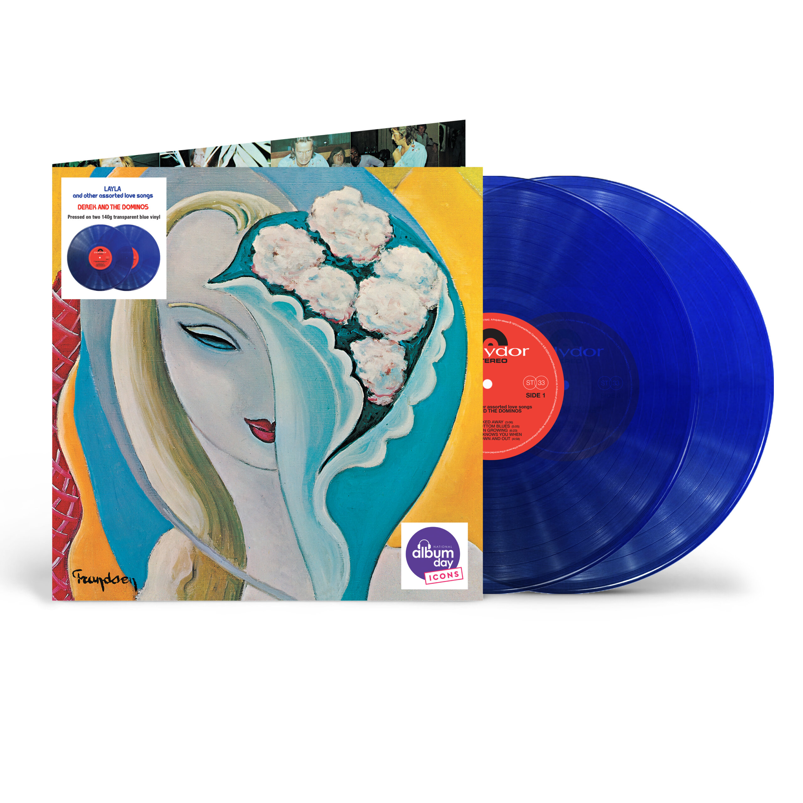 DEREK AND THE DOMINOS - LAYLA AND OTHER ASSORTED LOVE SONGS -BLUE VINYL-