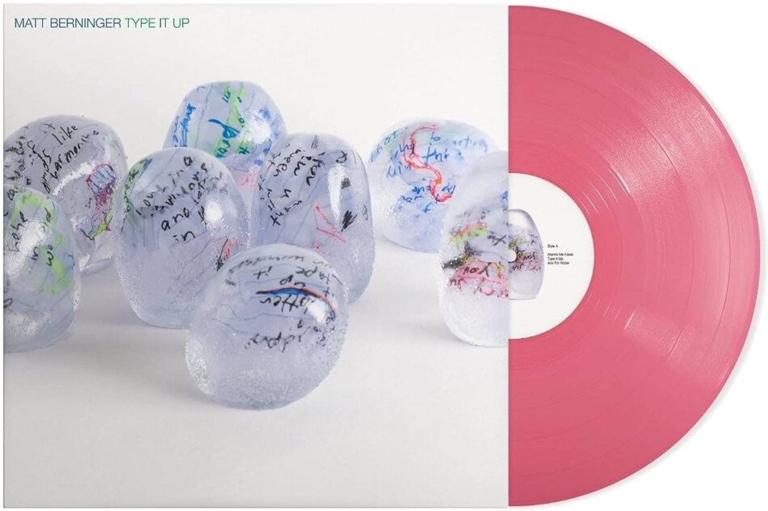 BERNINGER, MATT - TYPE IT UP -PINK VINYL-