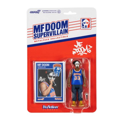 MF DOOM - MF DOOM SUPERVILLAIN RE-ACTION FIGURE