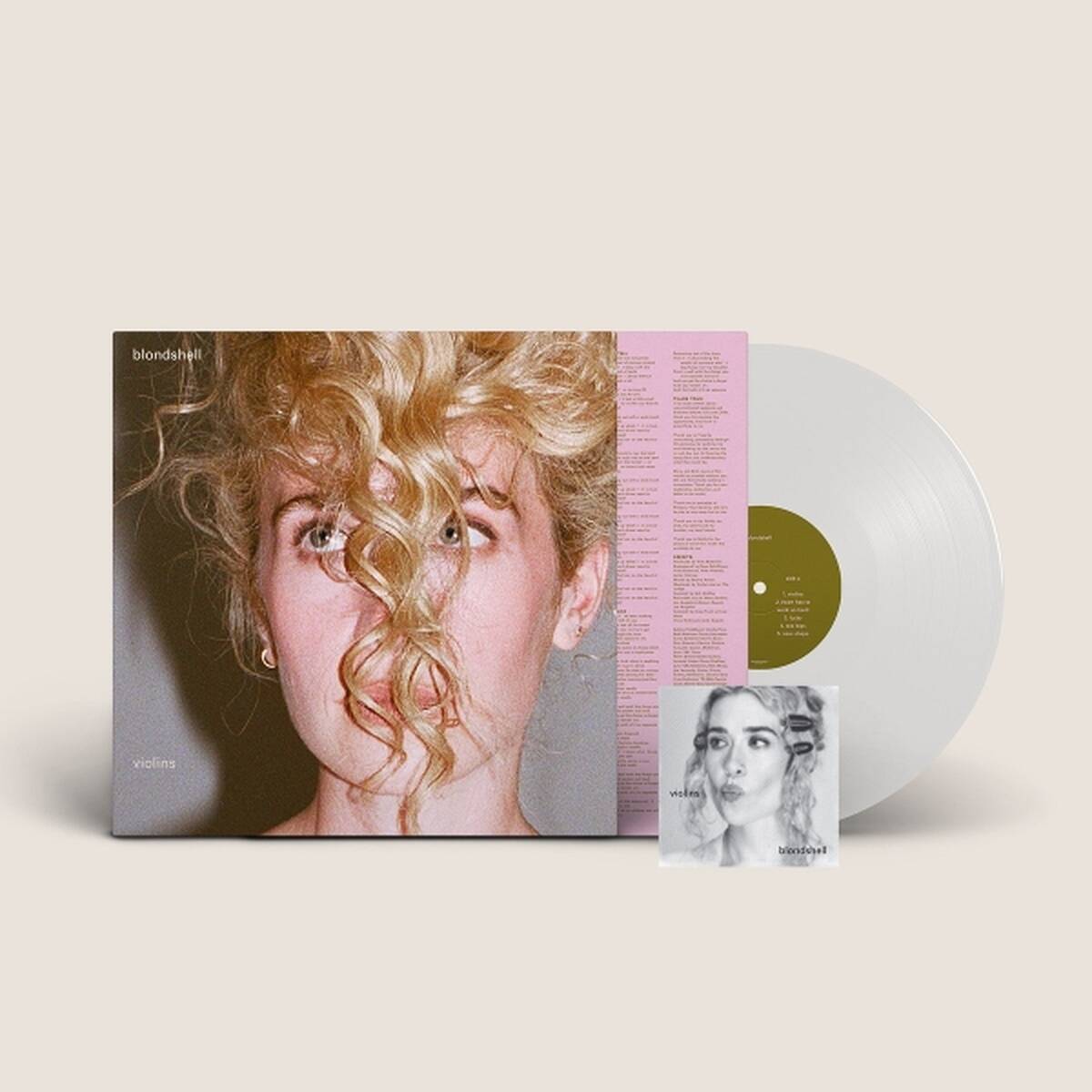 BLONDSHELL - VIOLINS -CLEAR INDIE-