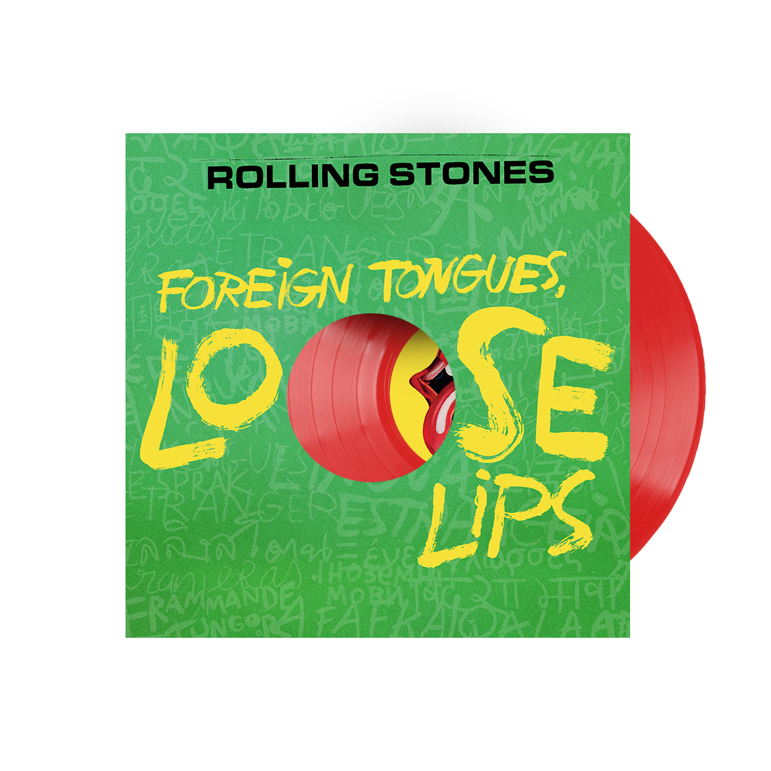 ROLLING STONES - FOREIGN TONGUES, LOOSE LIPS (12"+CD)