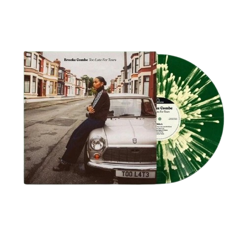 COMBE, BROOKE - TOO LATE FOR TEARS -GREEN SPLATTER VINYL-